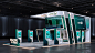 Exhibition  Stand dubai Technology architecture 3D Event design KSA double decker