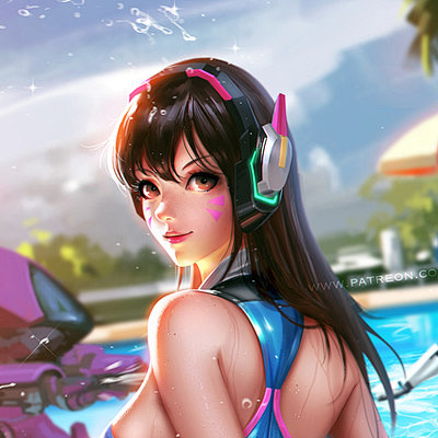 Overwatch Pool Party...