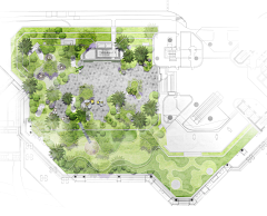 Gray--采集到LA - 平面 - 屋顶花园 - Plan