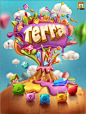 甜甜糖果《terra zolotaria》UI游戏界面