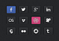 Dark Social Icons