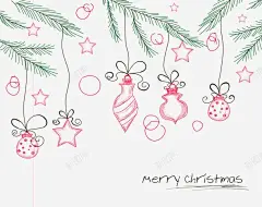 圣诞松枝与圣诞灯高清素材 卡通 圣诞 圣诞图片 圣诞松枝 圣诞灯 圣诞节 松枝 矢量圣诞 免抠png 设计图片 免费下载