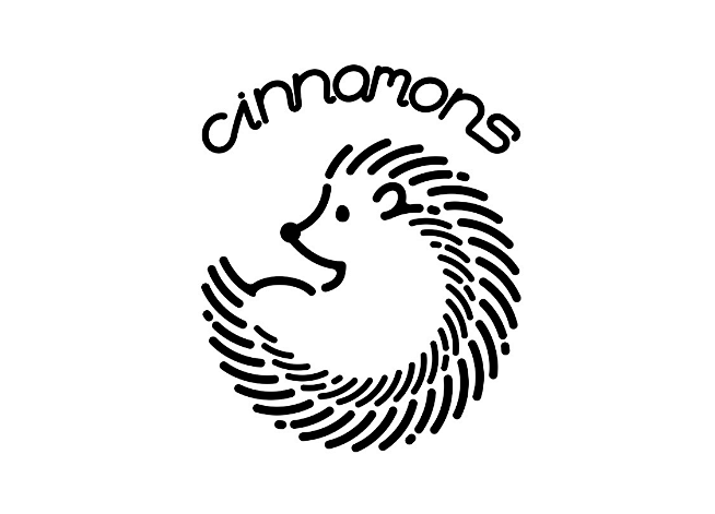 Cinnamons logo|标志可乐！...