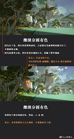 毕泰玮插画采集到插画,原画绘画过程