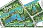 嘉定城市中央公园景观规划设计平面图