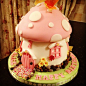 Fairy Toadstool Birthday Cake. Girls Birthdays. ok this cake is just awesome. if only i could recreate this!: 