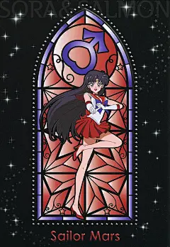 美少女战士花窗背景壁纸03