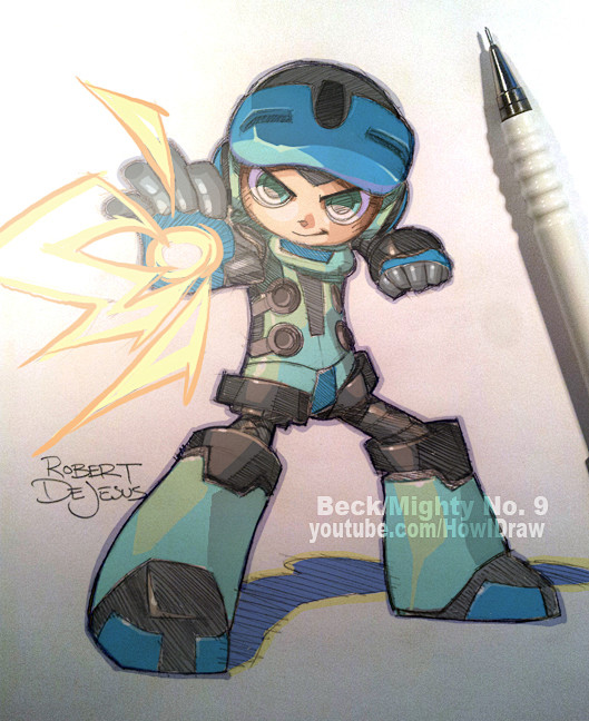 Fanart Beck Mighty N...