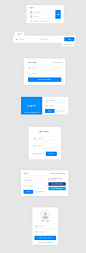 Login Box Free PSD : Free Login box psd.