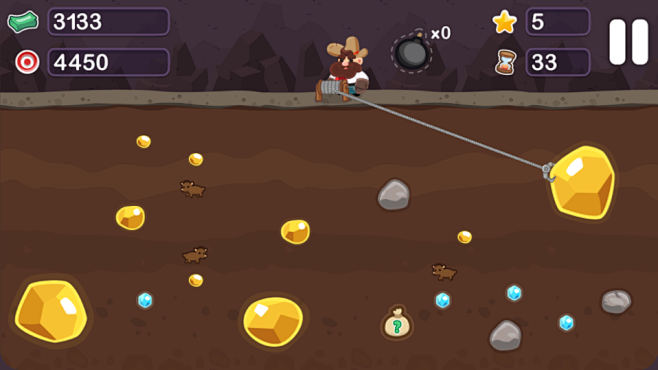 mobile game miner go...