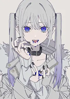 插画分享｜风格超赞的女孩人物插画~