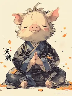 十二生肖打坐，冥想