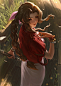 Aerith Gainsborough#pixiv#爱丽丝#FF7