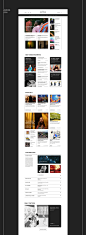 concept magazine news redesign The New Yorker UI ux ux/ui ux/ui design Web Design 