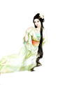 《生查子》
年代: 宋 作者: 李莱老
妾情歌柳枝，郎意怜桃叶。罗带绾同心，谁信愁千结。楼上数残更，马上看新月。绣被怨春寒，怕学鸳鸯叠。
