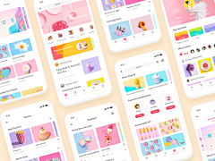 店主有猫饼采集到APP长图展示