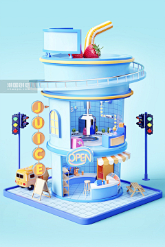 Adeline1230采集到C4D