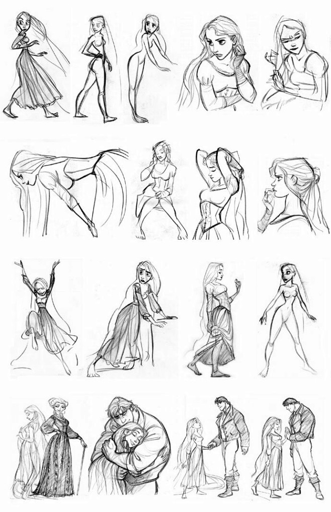 迪士尼动画师 Glen Keane 动画...
