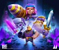 supercell Games gameart digitalart digitalpainting DigitalIllustration painting   clashroyale lucasleibholz Mooncolony