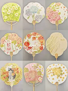 手绘｜团扇合集11~