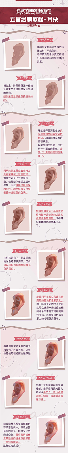 画一彦采集到绘画过程图