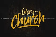 电影海报服装设计标题英文字体设计素材