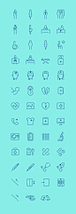In The Hospital – Icon Set on Behance