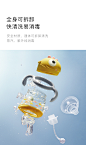 babycare婴儿学饮杯宝宝ppsu喝水杯两用防呛带手柄儿童鸭嘴吸管杯-tmall.com天猫