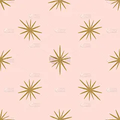 可爱的,四方连续纹样,绘画插图,砖地,星形,抽象,背景,矢量,多色的,圆点