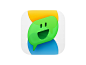 Sticker Message big sur bigsur user interface icon ui icon sticker stickers speech smiley smile face skeu skeuomorph skeuomorphism sandor realistic message popup message bubble mac icon macos icon osx icon ios icon iphone icon expression emoji dialogue di