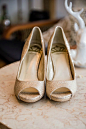 2014欧美最靓的12款金色亮片婚鞋