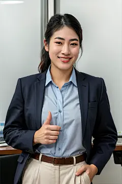 企业办公室职场职业女性摄影图片