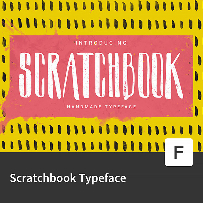 【FONT-011】Scratchboo...