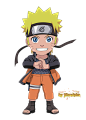 Chibi Naruto Shippuden by Marcinha20