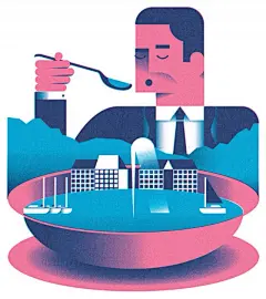 【插画设计】英国伦敦的插画师 Will Haywood 用他的才华形成了一个属于自己独特的几何风格，他在画面上添加了一些微妙的纹理效果，增加了它们的深度。