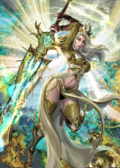 花瓣游戏采集到游戏角色(女)