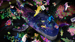 张小花zzzz采集到teamlab
