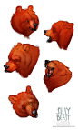 Bear concepts by Therese Larsson, via Behance