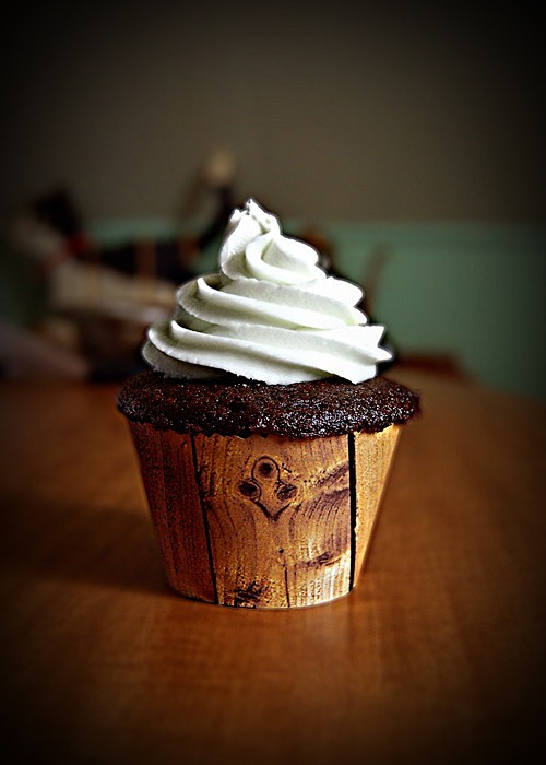 Chocolate cupcake wi...