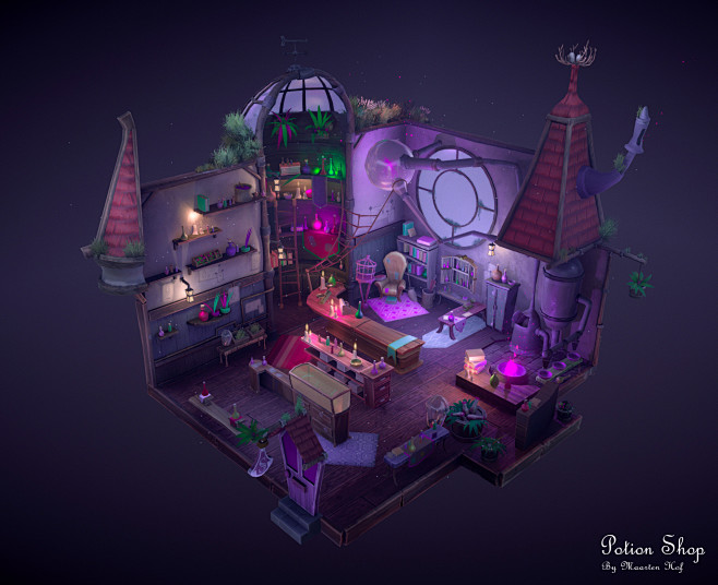Potion Shop, Maarten...