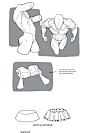 韩国画师TB Choi二次元绘画人体造型手脚形体漫画绘画参考CG素材