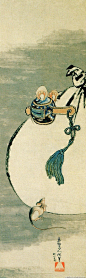 画魂。by Katsushika Hokusai(葛饰北斋)