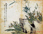 朱偁[清](1826-1900，一作1826-1899)清代画家，早岁名琛，后更今名，字梦庐，号觉未，别署鸳湖散人、玉溪外史、玉溪钓者、鸳湖画史、胥山樵叟，浙江嘉兴人。熊弟。工花鸟，初法张熊，暇辄借临，熊自视几不能辨。及王礼得名以超脱胜张熊之工细，遂改从礼，兼得张画之华瞻工细与王画之超脱飘逸，神似华岩，成为名家，在上海书画界享有盛誉。题字款识，莫不酷似。晚年精进，惜未脱霸气。间仿华岩亦得其神似，卒年七十五(一作七十四) 
朱偁画作
朱偁画作
。

事迹收录于《海上墨林》、《桐阴复志》、《近代六十名家画传》