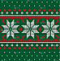 针织圣诞和新年图案北欧风格，插图