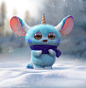 animals Character design  creature cute fluffy furry monster mouse otter rabbit