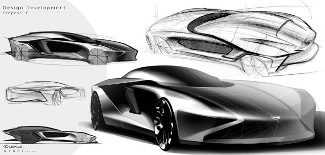 Lexus Ayari concept，...