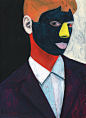 MASKS : Portraits from my exhibition MASKS at P7 gallery, Berlin.