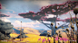 Destiny 2 : Curse of Osiris , Tony Arechiga : This is some of the work I did for Destiny 2. 
My responsibilities were to create the non-playable areas in Destiny 2. So, terrain, modeling, clouds, fx, animations, global fog, global lighting, and more. Our 