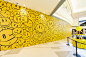 emogram Emoji ILLUSTRATION  InstallationArt smile typography   Logotype popart ball installation yellow intsallation