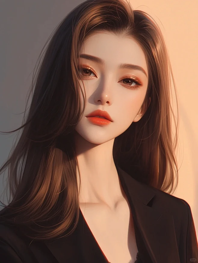 氛围感美女～拿捏住了 ️-花瓣网